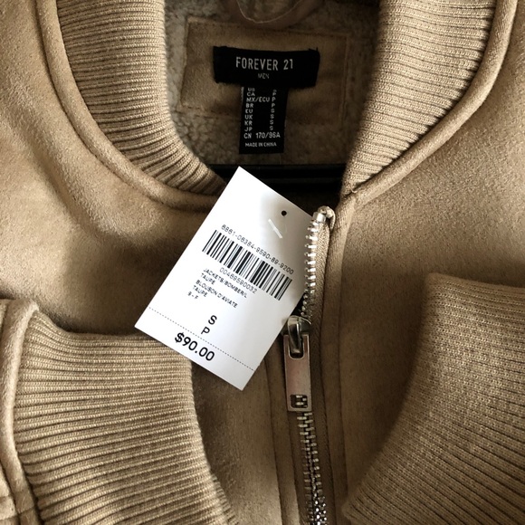 FOREVER 21 Men’s bomber Jacket BRAND NEW - Picture 2 of 2